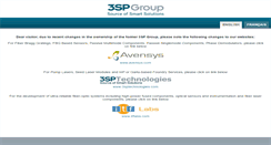 Desktop Screenshot of 3spgroup.com